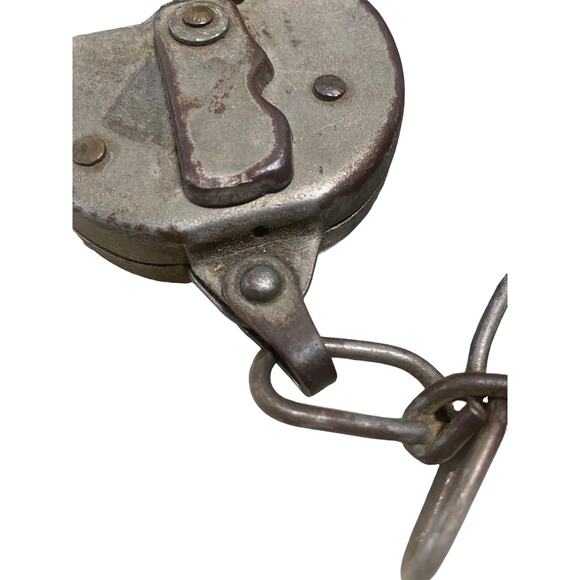 Early Antique Padlock Vintage iron shackle Padlock Without Key - Picture 6 of 6